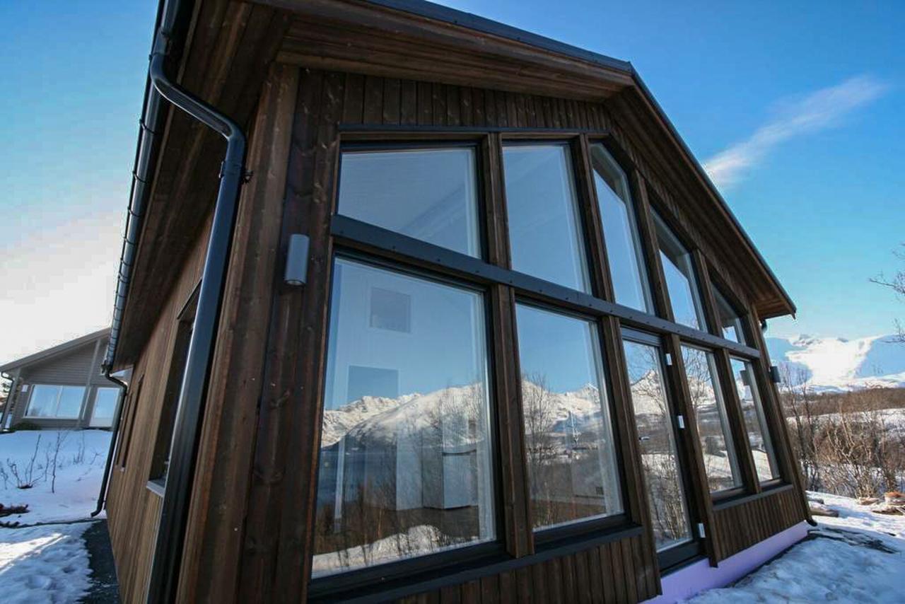 Aurora View Cabin Lyngseidet Bagian luar foto