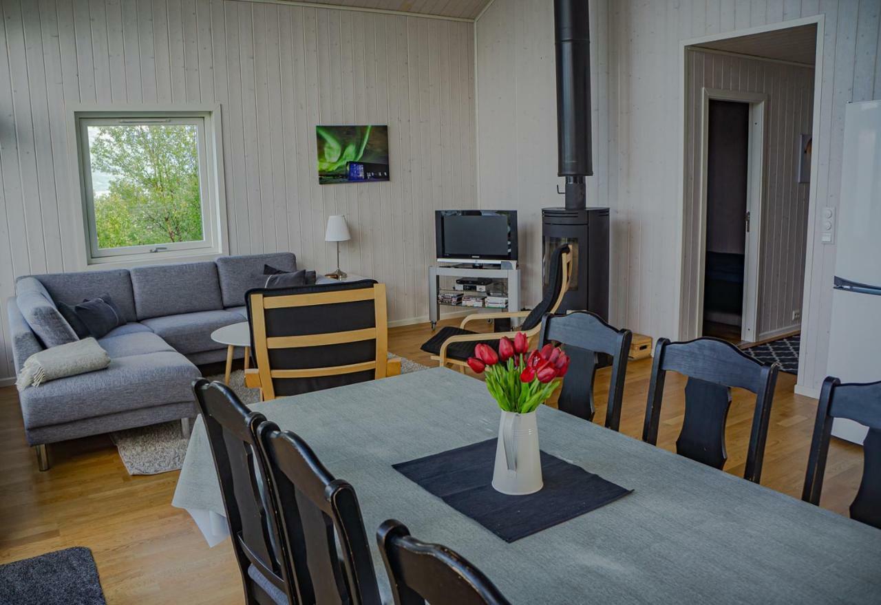 Aurora View Cabin Lyngseidet Bagian luar foto