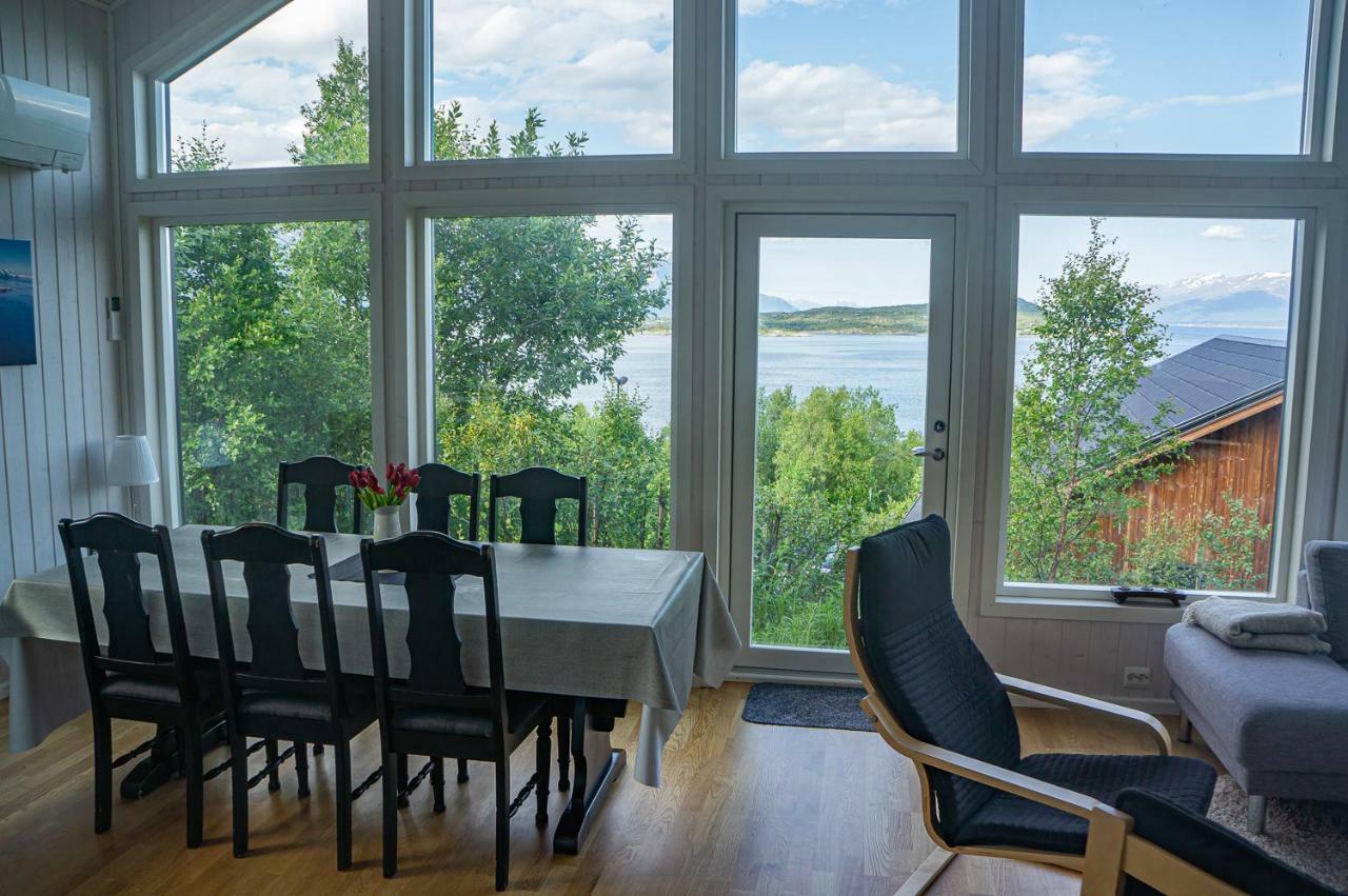 Aurora View Cabin Lyngseidet Bagian luar foto